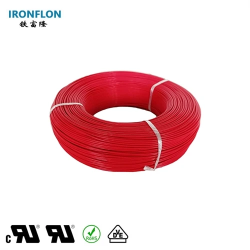 חדשות טובות! Zhejiang IRONFLON UL1180 סדרת PTFE מבודד ניקל חוט נחושת נשלח לוו...